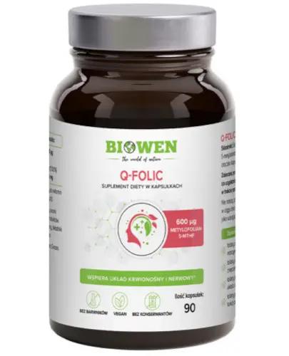 BIOWEN Q-Folic, 90 kapsułek zdjęcie