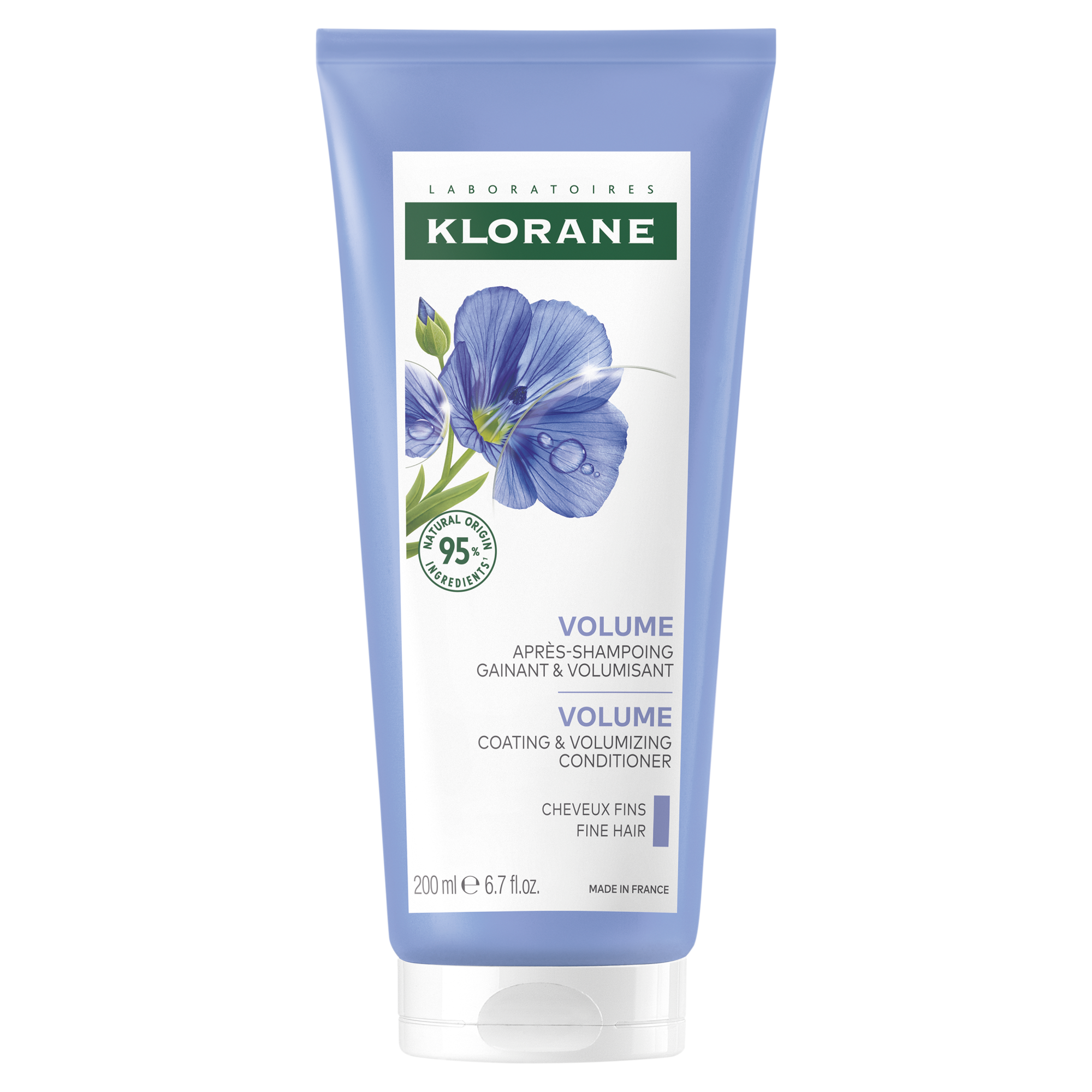 Klorane Odżywka z Organicznym Lnem, 200 ml, cena, opinie, właściwości zdjęcie