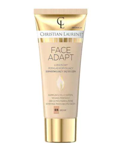 Christian Laurent Face Adapt Podkład do twarzy 03 Beige, 30 ml, cena, opinie, stosowanie zdjęcie