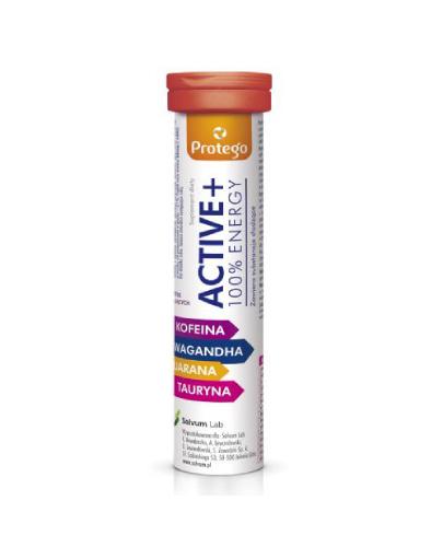 Protego Active+ 100% Energy, 20 tabletek musujących zdjęcie