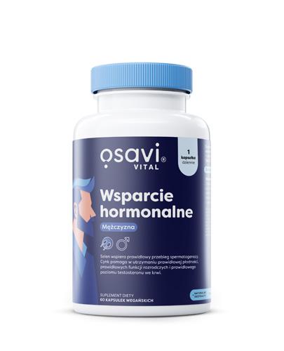 Osavi, Wsparcie Hormonalne mężczyzna, kapsułki twarde, 60 sztuk zdjęcie