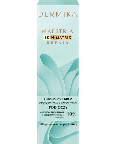 DERMIKA MAESTRIA Luksusowy krem przeciwzmarszczkowy pod oczy, 15 ml zdjęcie