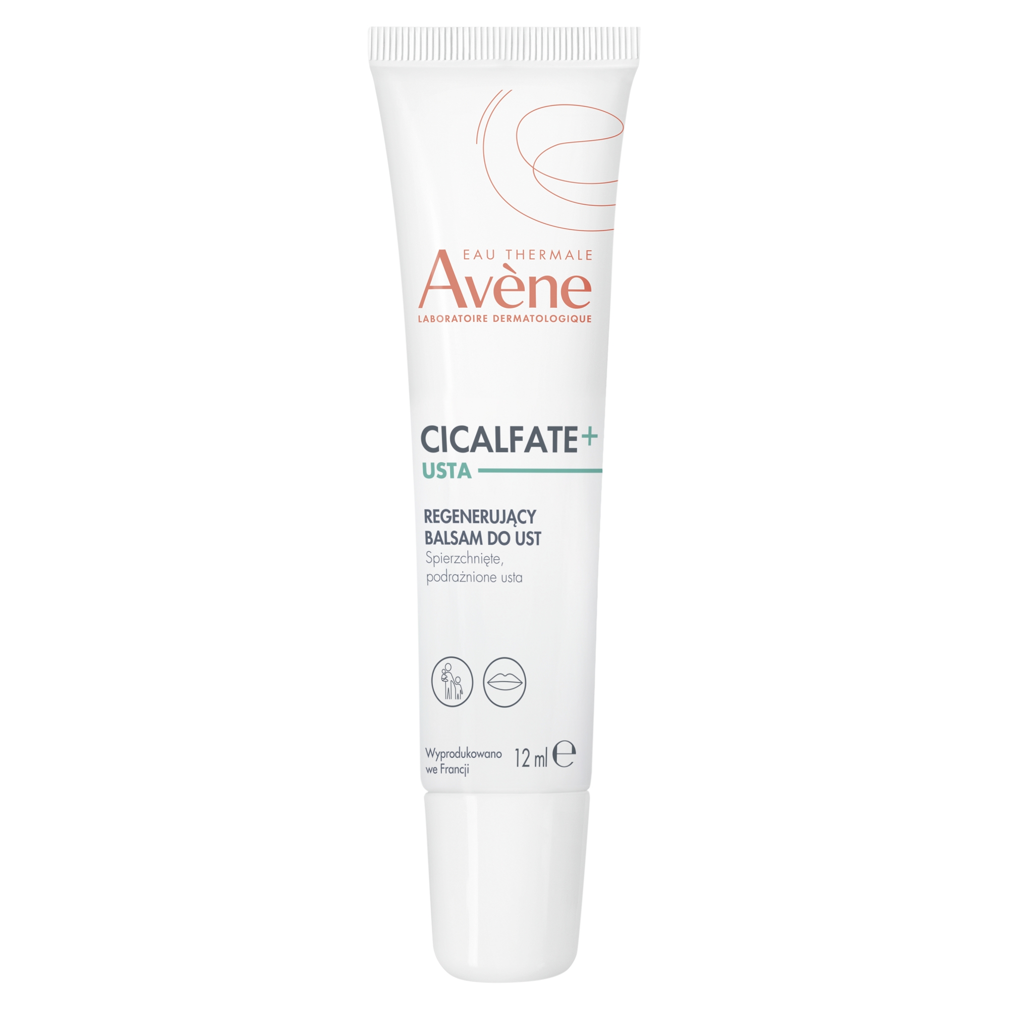 Avene Cicalfate+ regenerujący balsam do ust, 12 ml zdjęcie