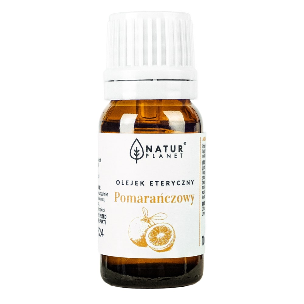 Natur Planet naturalny olejek eteryczny pomarańczowy, płyn 10 ml zdjęcie