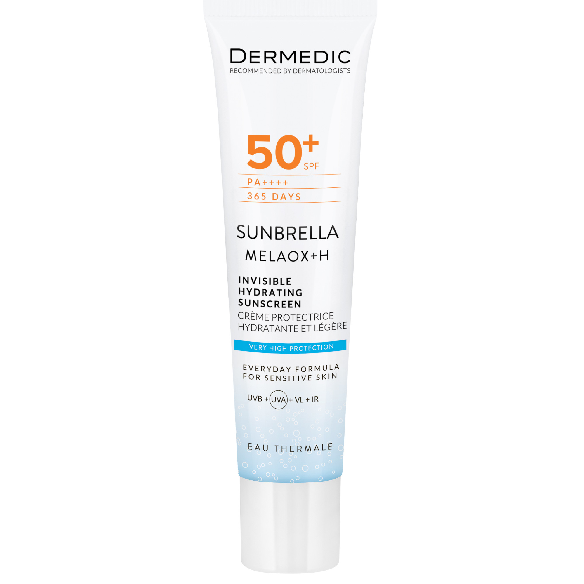 Dermedic Sunbrella Nawilżający lekki krem ochronny SPF 50+, 40 ml zdjęcie