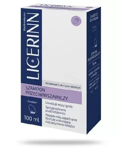 Licerinn Szampon przeciwwszawiczy 100 ml zdjęcie