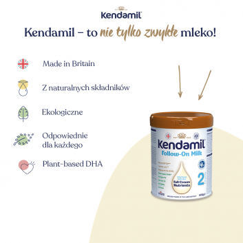 Kendamil mleczna kaszka z brokułami kalafiorem i pomidorami 150 g