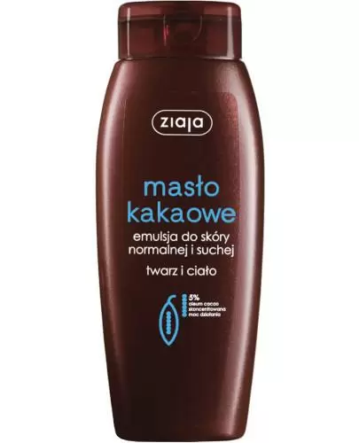 Ziaja Masło Kakaowe emulsja do twarzy i ciała, 200 ml zdjęcie
