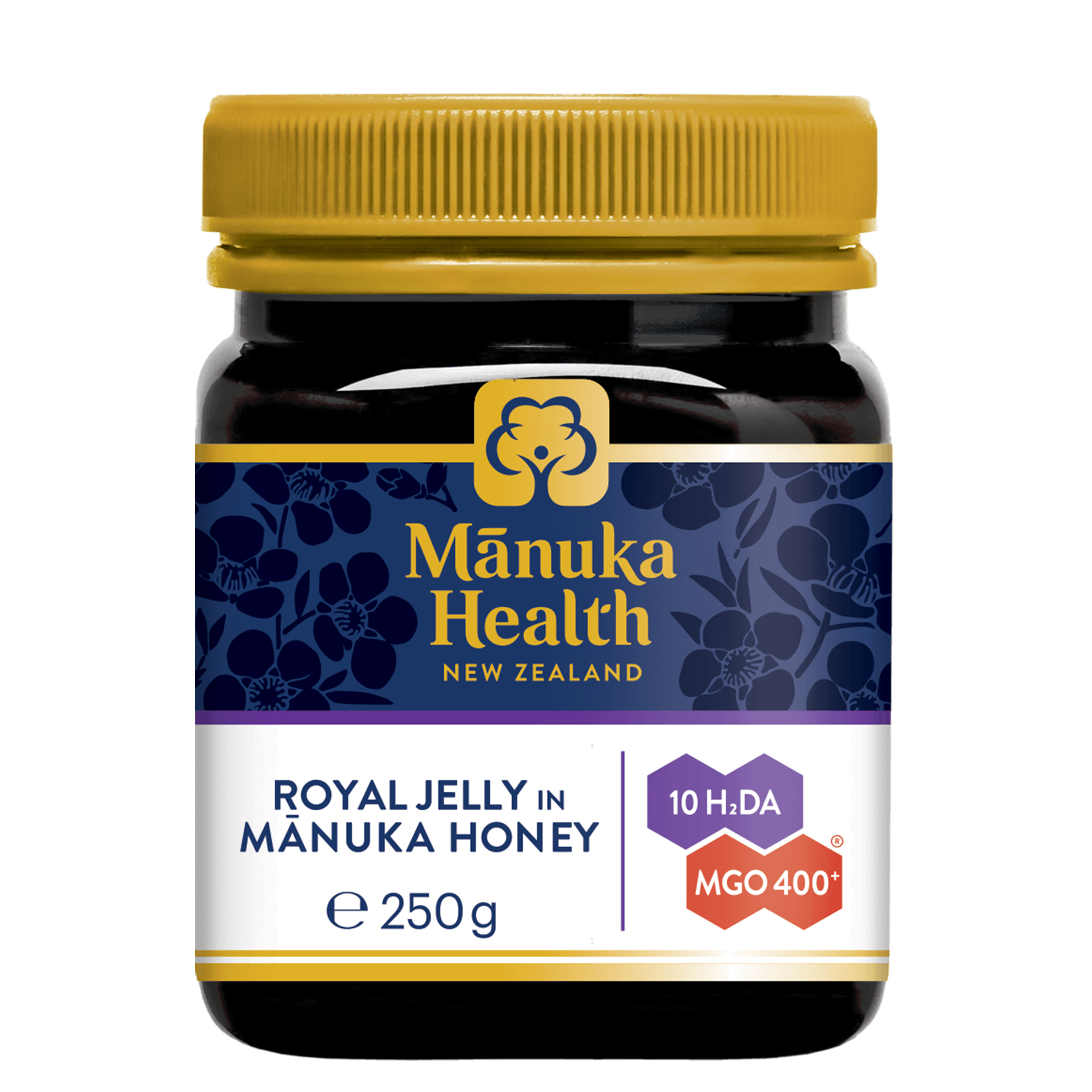 Manuka Health Miód Nektarowy Manuka MGO 400+ z Mleczkiem Pszczelim, 250 g zdjęcie