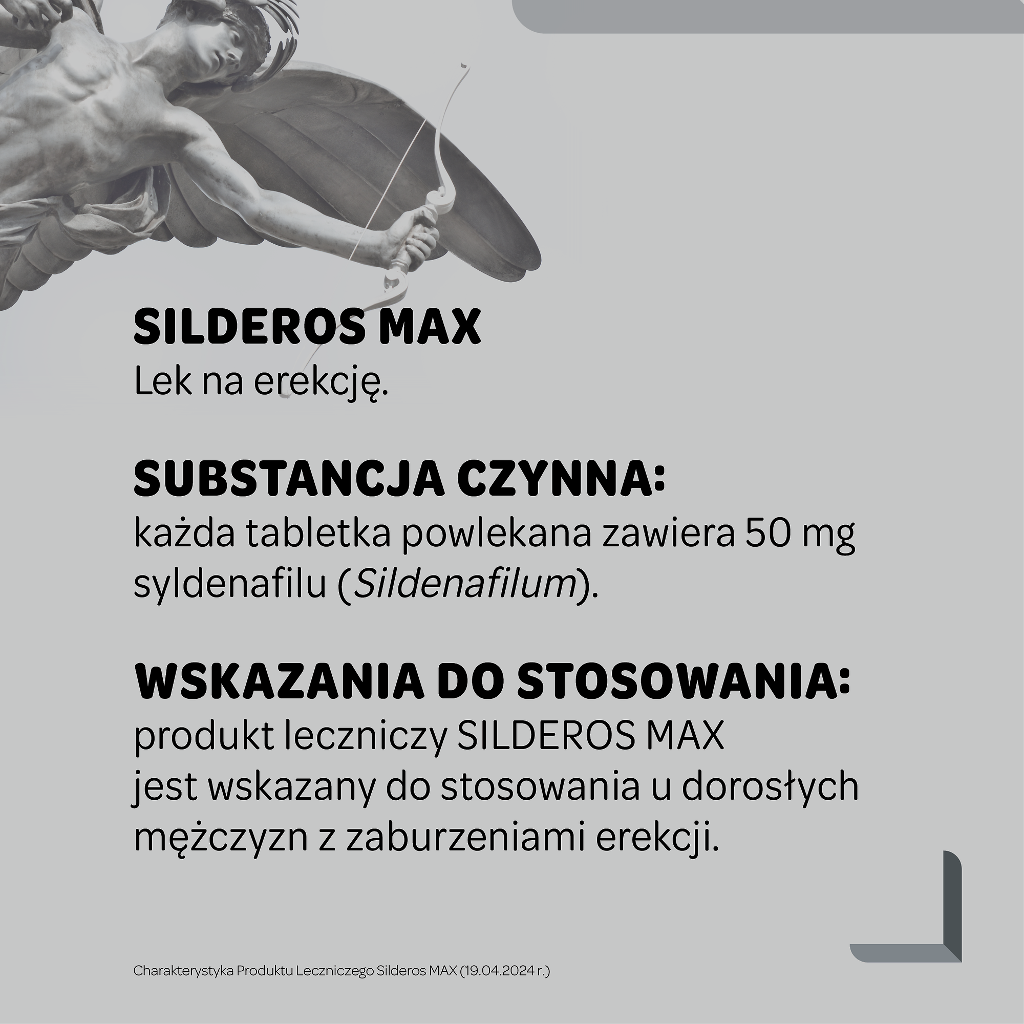 Silderos MAX, 50 mg 4 tabletki