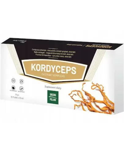 Kordyceps ekstrakt kompleks 10 fiolek po 10 ml zdjęcie