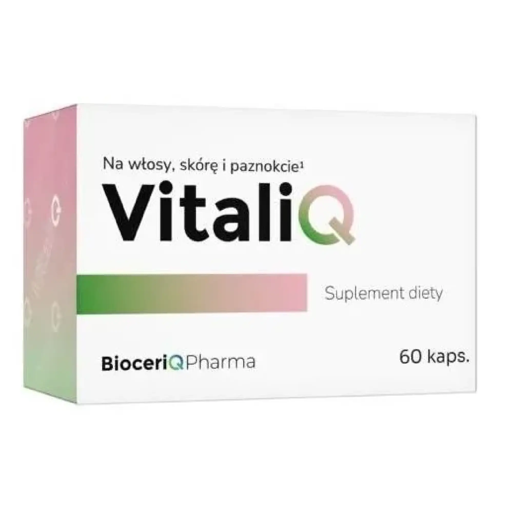 Bioceriq Pharma Vitaliq włosy skóra paznokcie, kapsułki, 60 sztuk zdjęcie