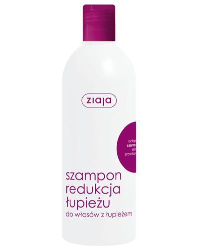 ZIAJA Szampon Redukcja Łupieżu do włosów z łupieżem - czarna rzepa - 400 ml zdjęcie
