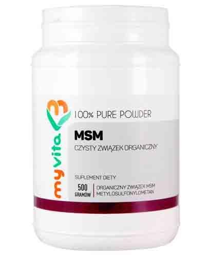 MYVITA MSM 100% - 500 g zdjęcie