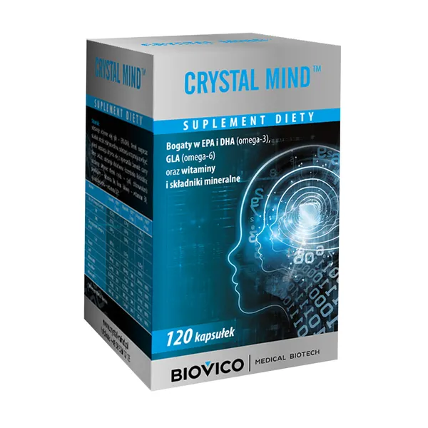 Crystal Mind, kapsułki, 120 sztuk zdjęcie
