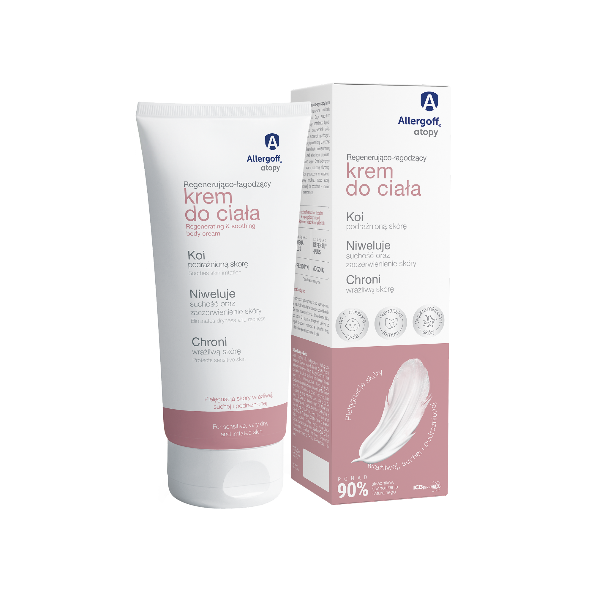 Allergoff atopy, regenerująco-łagodzący krem do ciała, 250 ml