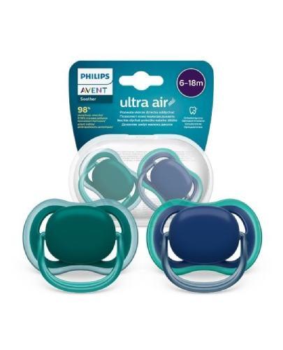 Avent Ultra Air SCF085/31 Smoczek uspokajający 6-18 m, 2 sztuki zdjęcie