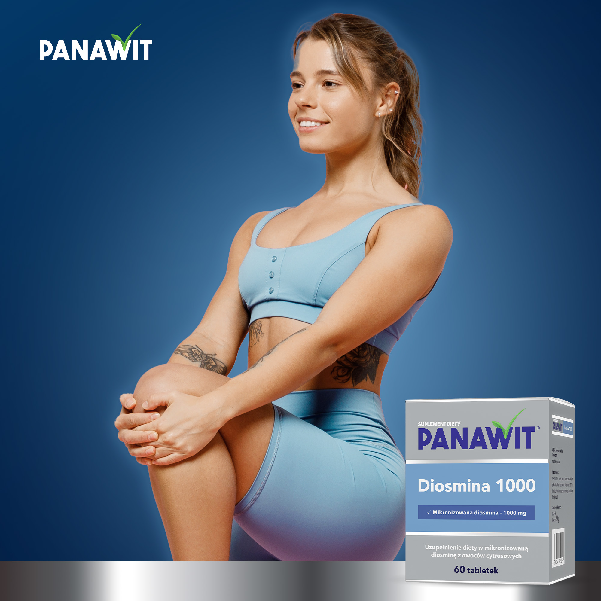 Panawit, Diosmina 1000, tabletki, 60 sztuk