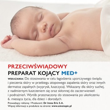 Emotopic przeciwświądowy preparat kojący do ciała 150 ml
