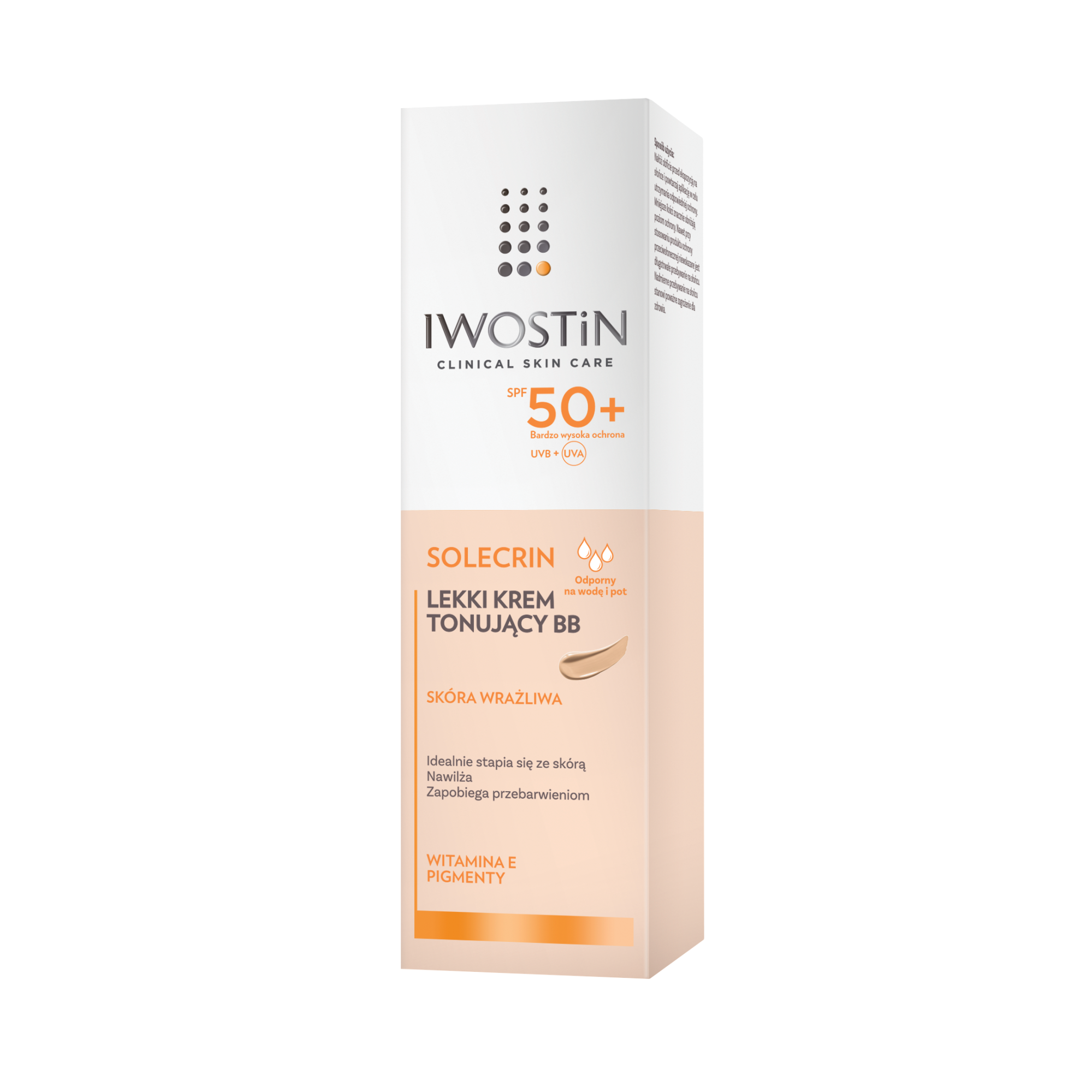 Iwostin Solecrin BB SPF50+ krem wyrównujący koloryt skóry 30 ml zdjęcie