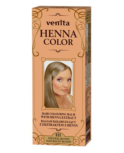 VENITA Henna Color Balsam Koloryzujący nr 111 Naturalny Blond, 75 ml zdjęcie
