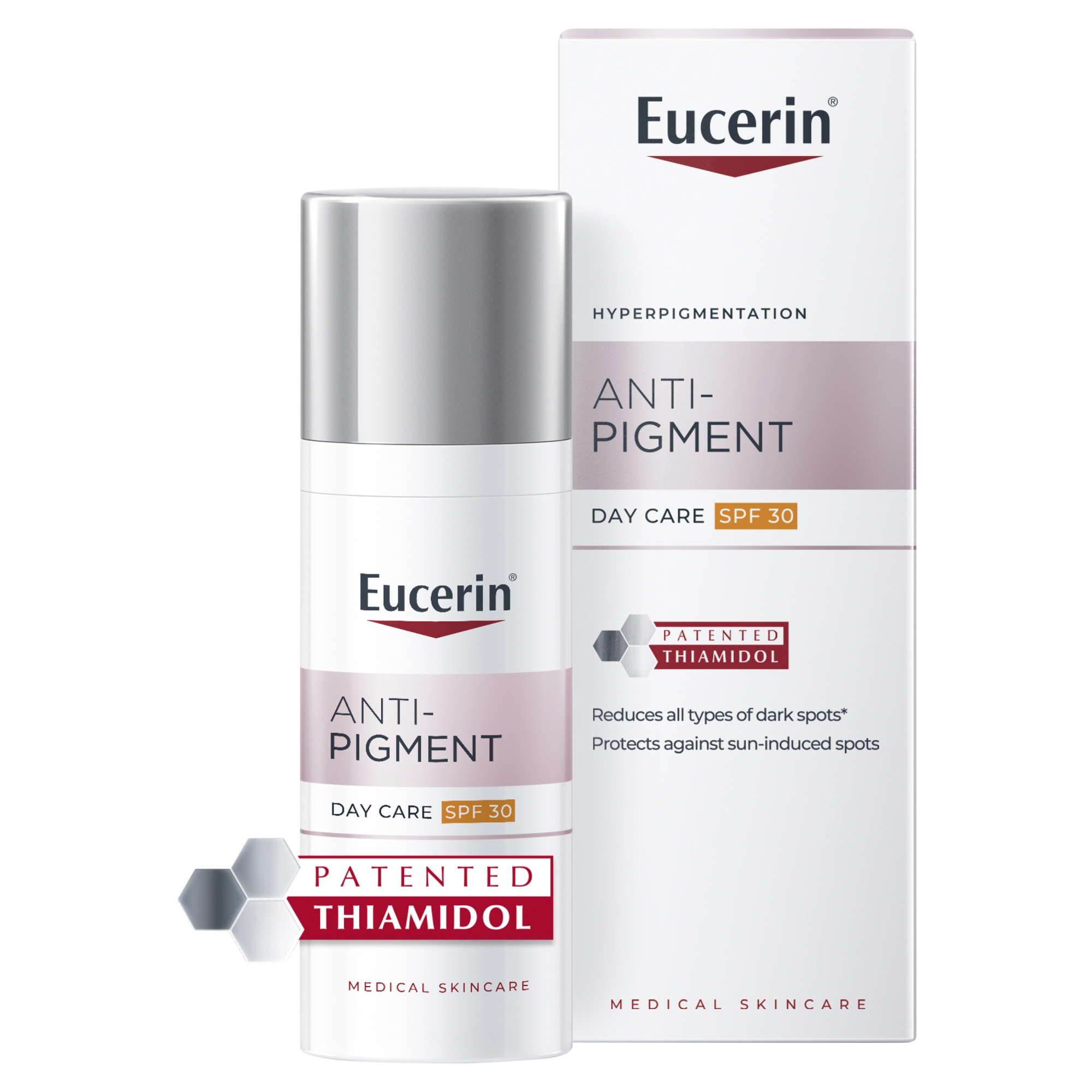 Eucerin Anti-Pigment, krem na dzień SPF 30 z Thiamidolem, przeciw przebarwieniom, 50 ml
