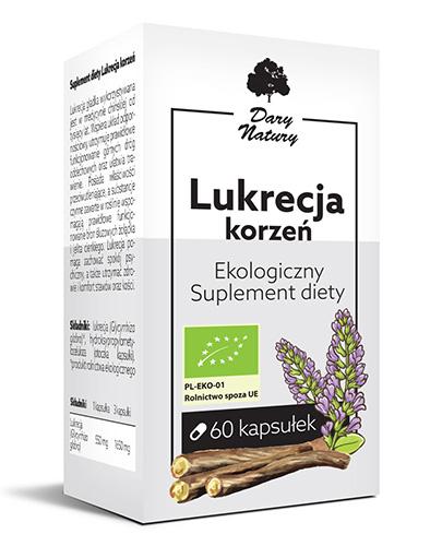 Dary Natury Lukrecja korzeń - 60 kaps.- cena, opinie, właściwości zdjęcie