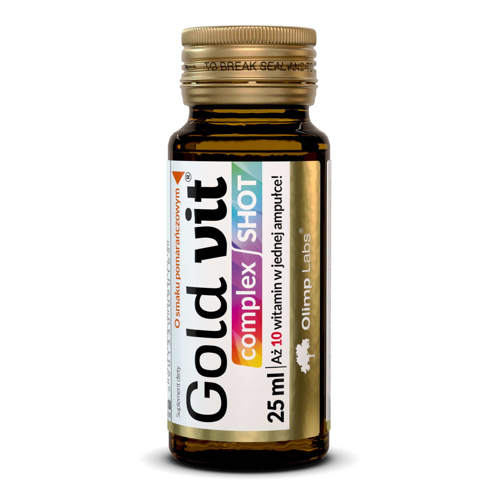 Olimp, Gold-Vit Complex Shot o smaku pomarańczowym, 25 ml zdjęcie