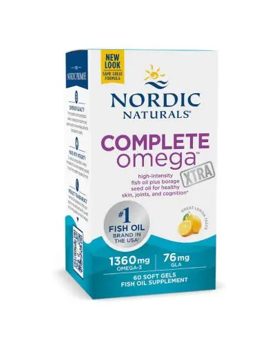 Nordic Naturals Complete Omega Xtra 1360mg, 60 kapsułek zdjęcie
