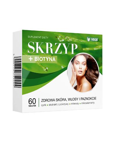 Skrzyp + Biotyna, 60 tabletek zdjęcie