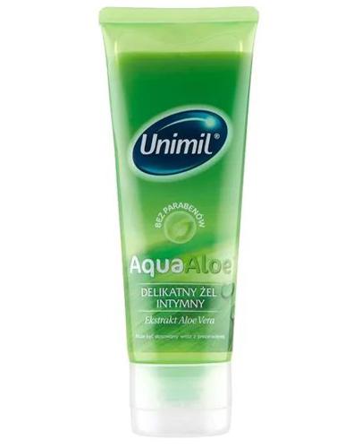 Unimil Aqua Aloe delikatny żel intymny 80 ml  zdjęcie