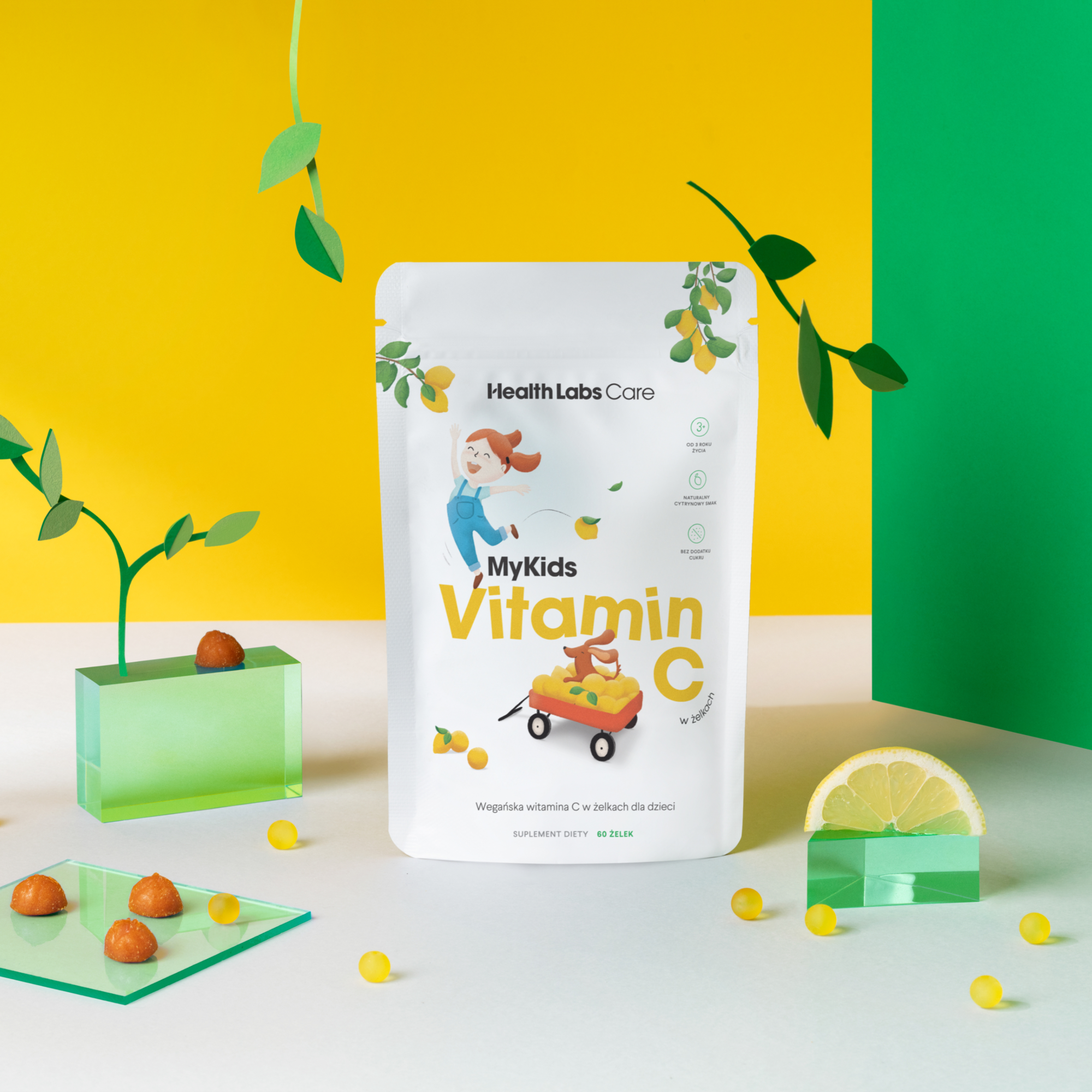 Health Labs Care, MyKids Vitamin C, żelki, 60 sztuk