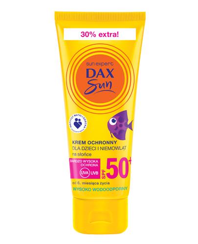 Dax Sun Krem ochronny dla dzieci i niemowląt SPF 50 - 75 ml - cena, opinie, właściwości  zdjęcie