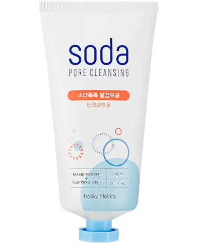 Holika Holika Soda Pore Cleansing pianka z peelingiem i sodą oczyszczoną 150 ml zdjęcie