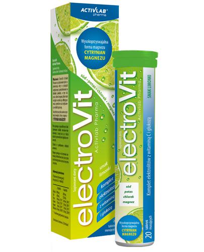 ActivLab ElectroVit smak limonka 20 tabletek musujących zdjęcie
