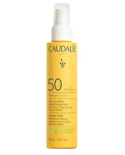 Caudalie Vinosun Protect SPF50 niewidoczny spray o wysokiej ochronie 150 ml zdjęcie