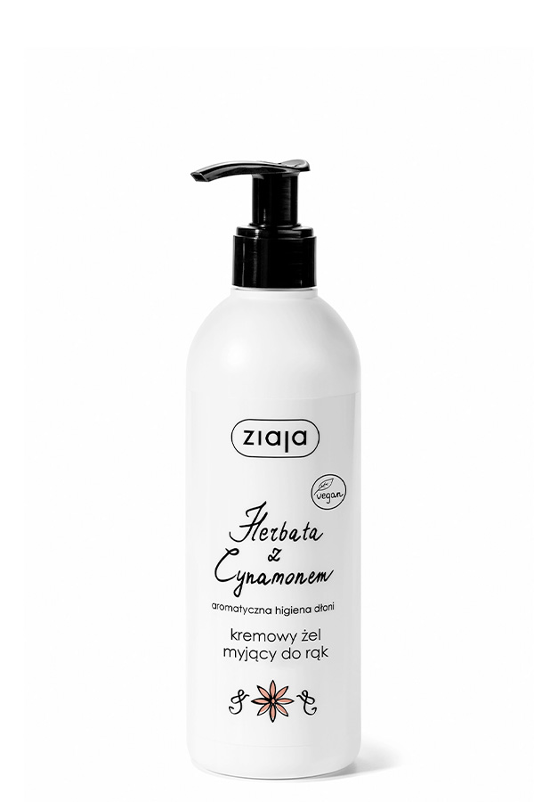ZIAJA Kremowe mydło do rąk herbata z cynamonem - 270 ml zdjęcie