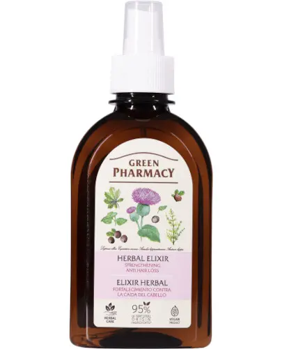 Green Pharmacy ziołowy eliksir wzmacniający przeciw wypadaniu włosów 250 ml zdjęcie