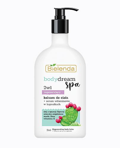 BIELENDA BODY DREAM SPA 2w1 Regenerujący balsam do ciała + Serum witaminowe w kapsułkach, 350 ml zdjęcie