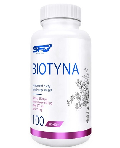SFD, Biotyna, tabletki, 100 sztuk zdjęcie