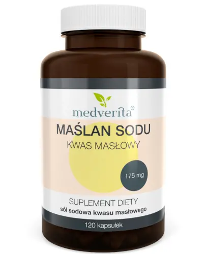 Medverita Maślan Sodu 120 kapsułek zdjęcie