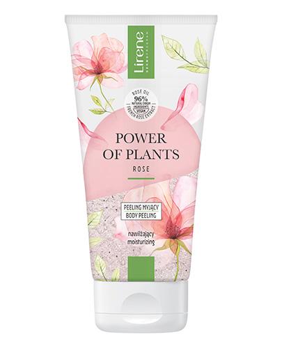 Lirene POWER OF PLANTS RÓŻA Peeling myjący nawilżający, 175 ml zdjęcie