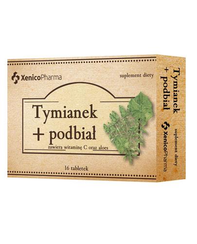 TYMIANEK I PODBIAŁ - 16 tabl. do ssania Na ból gardła - cena, opinie, stosowanie zdjęcie