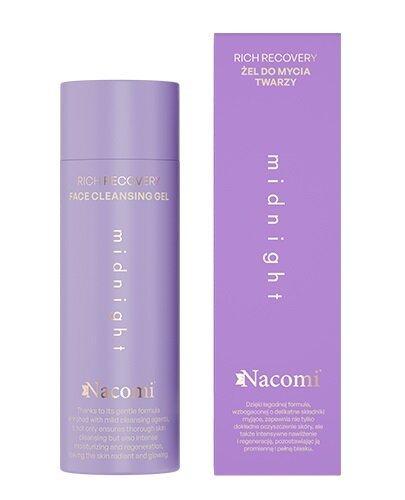 Nacomi Rich Recovery Żel do mycia twarzy Midnight, 140 ml zdjęcie