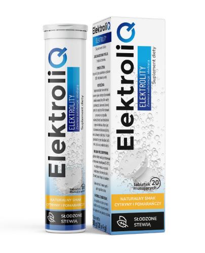 BioceriQ Pharma ElektoliQ tabletki musujące, 20 sztuk zdjęcie