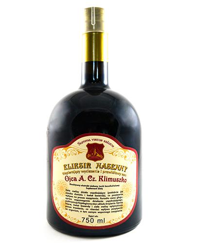 Zioła Ojca Klimuszko Eliksir Nasenny, 750 ml, cena, opinie, składniki zdjęcie