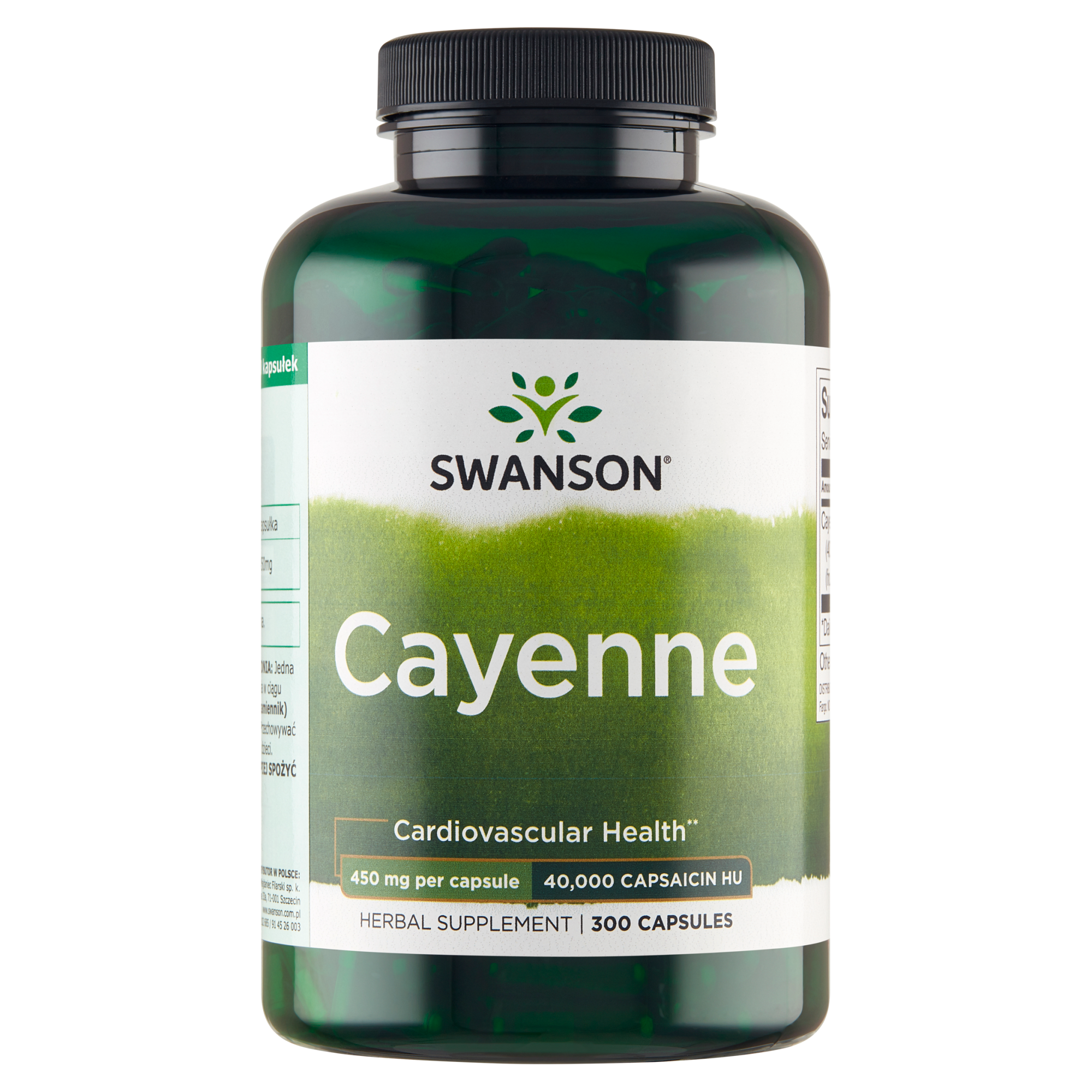 SWANSON Cayenne 450 mg - 300 kaps. zdjęcie