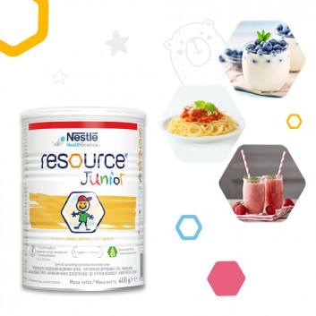 Resource Junior proszek, smak waniliowy, 400 g