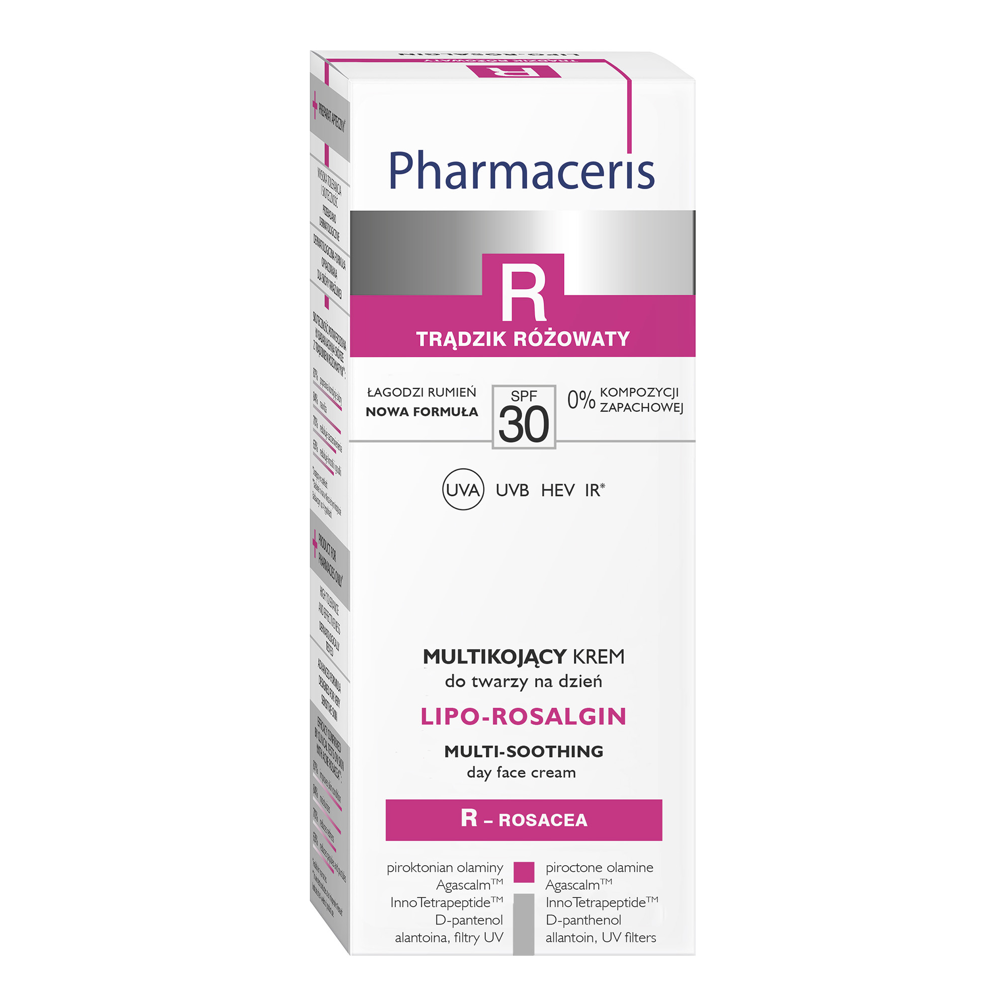 Pharmaceris R LIPO-ROSALGIN, multikojący krem do twarzy na dzień SPF 30, 30 ml zdjęcie