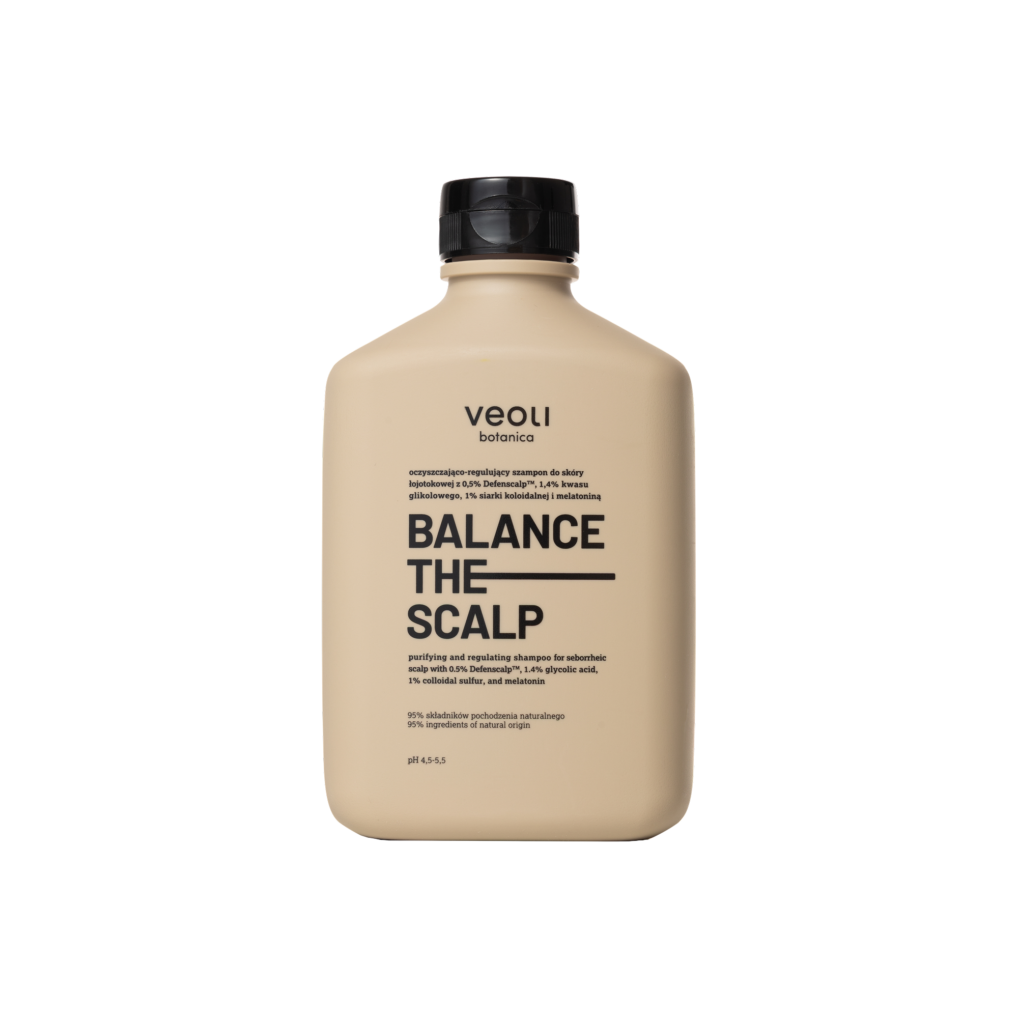 Veoli Botanica Balance The Scalp oczyszczająco-regulujący szampon do skóry łojotokowej, 300 ml zdjęcie